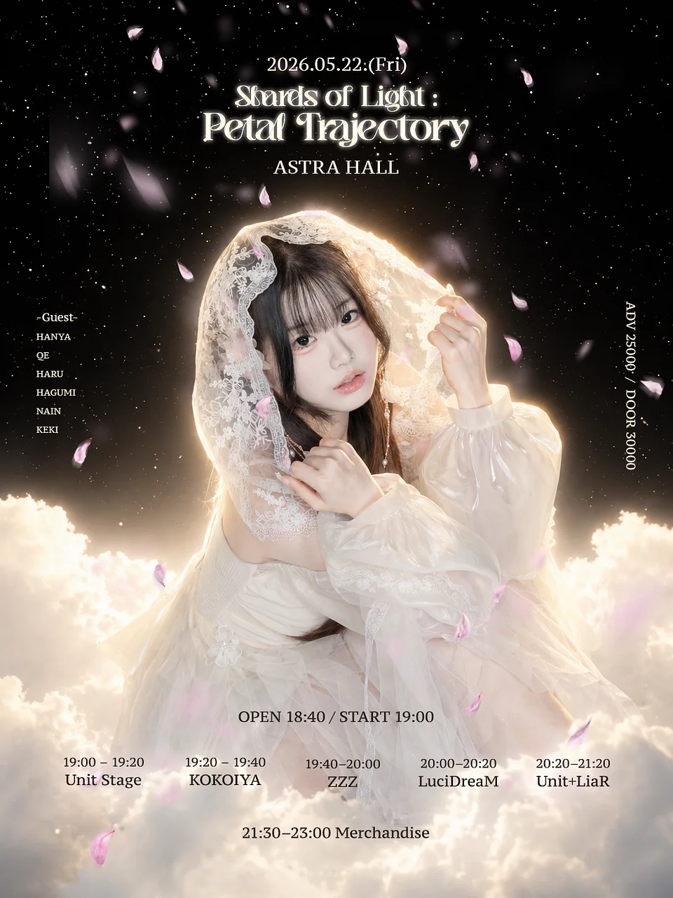 Shards of Light: Petal Trajectory