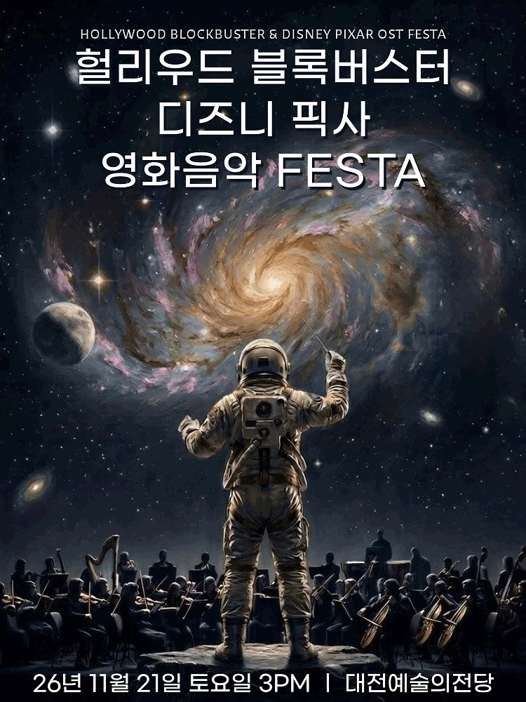 헐리우드 블록버스터 & 디즈니 픽사 OST 오케스트라 콘서트 [대전 (앵콜) ]