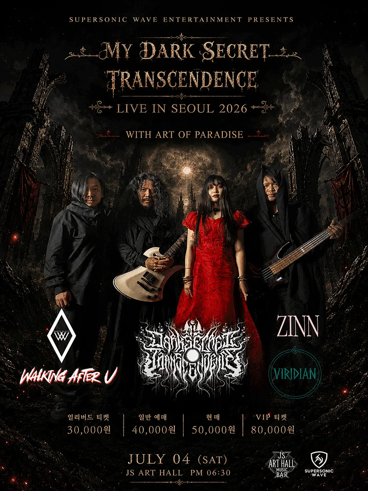 My Dark Secret Transcendence Live In Seoul