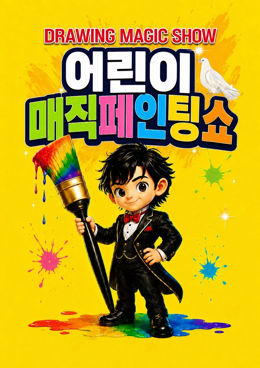 DRAWING: 어린이 매직 페인팅쇼 [광주]