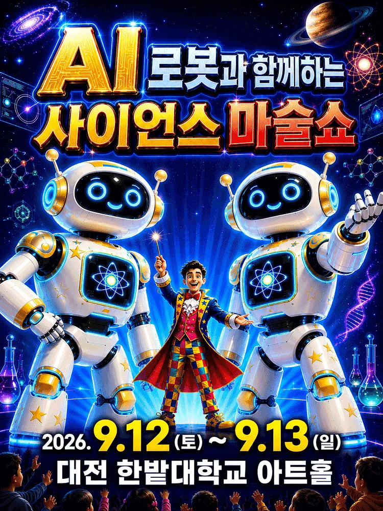 AI로봇과 함께하는 사이언스 마술쇼 [대전]