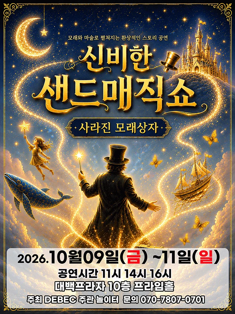 신비한 샌드매직쇼: 사라진 모래상자 [대구]