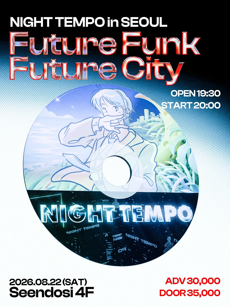 NIGHT TEMPO in SEOUL: Future Funk, Future City