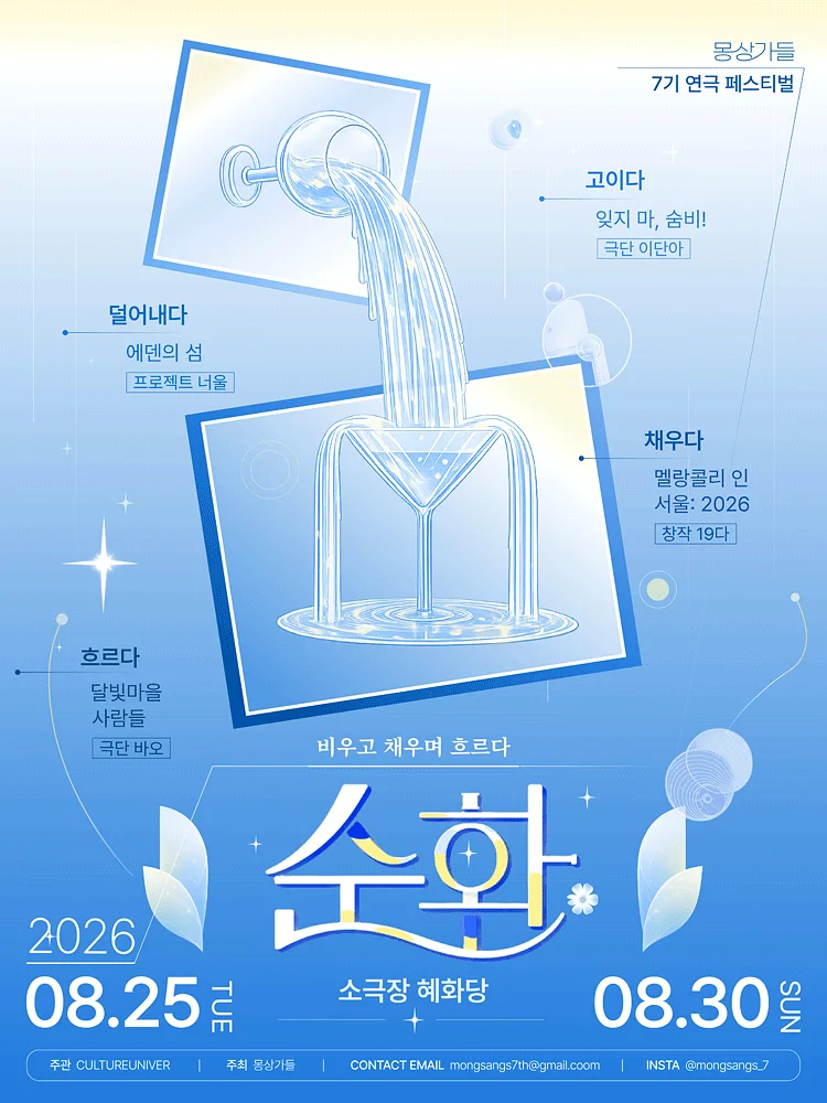 몽상가들 연극 페스티벌, 순환: 비우고 채우며 흐르다
