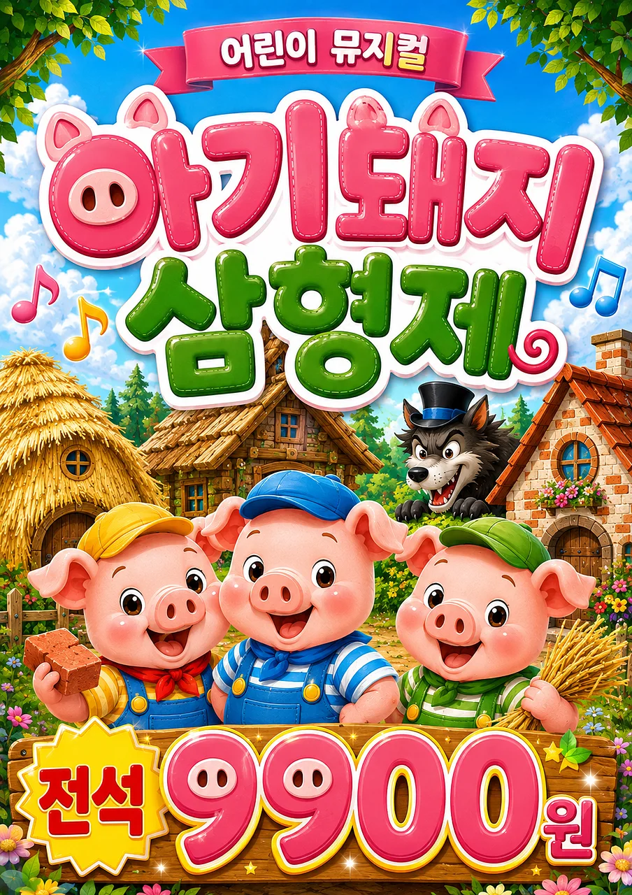 아기 돼지 삼형제 [아산]