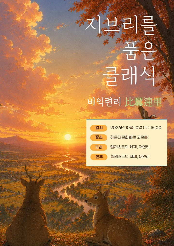 지브리를 품은 클래식: 비익련리 [부산]