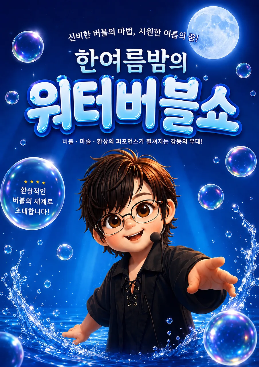 한여름밤의 워터버블쇼 [인천]