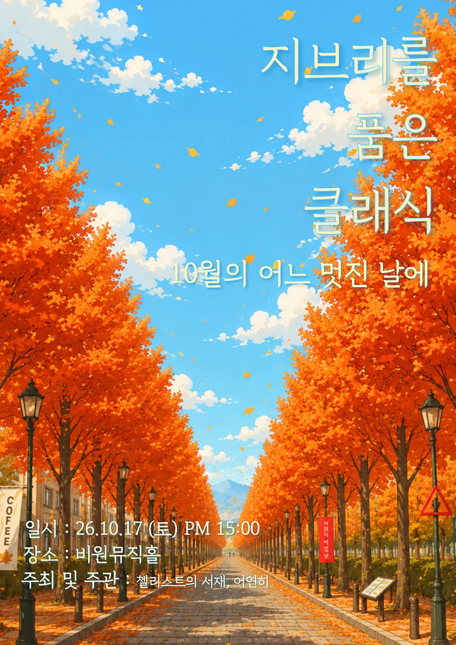 지브리를 품은 클래식: 10월의 어느 멋진 날에 [대구]