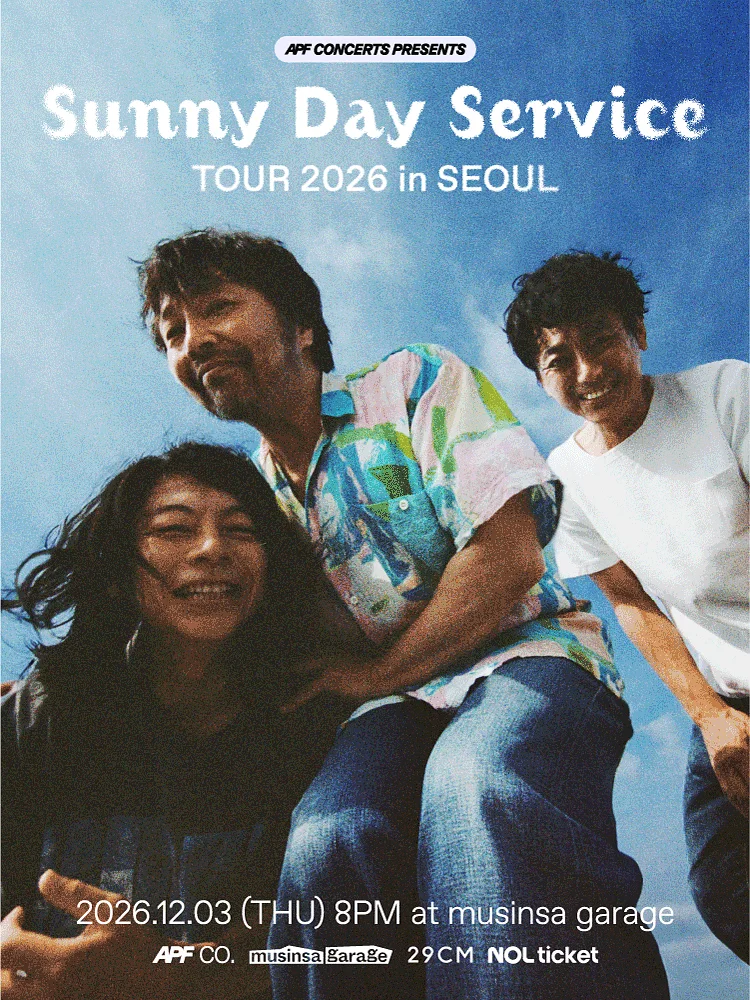 APF CONCERTS PRESENTS, Sunny Day Service TOUR in SEOUL