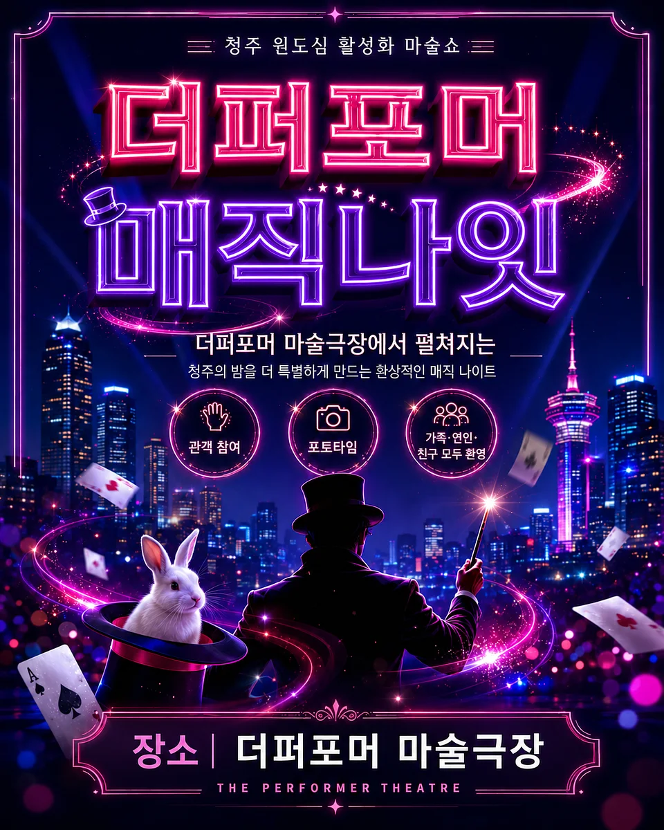 더퍼포머 매직나잇 [청주]