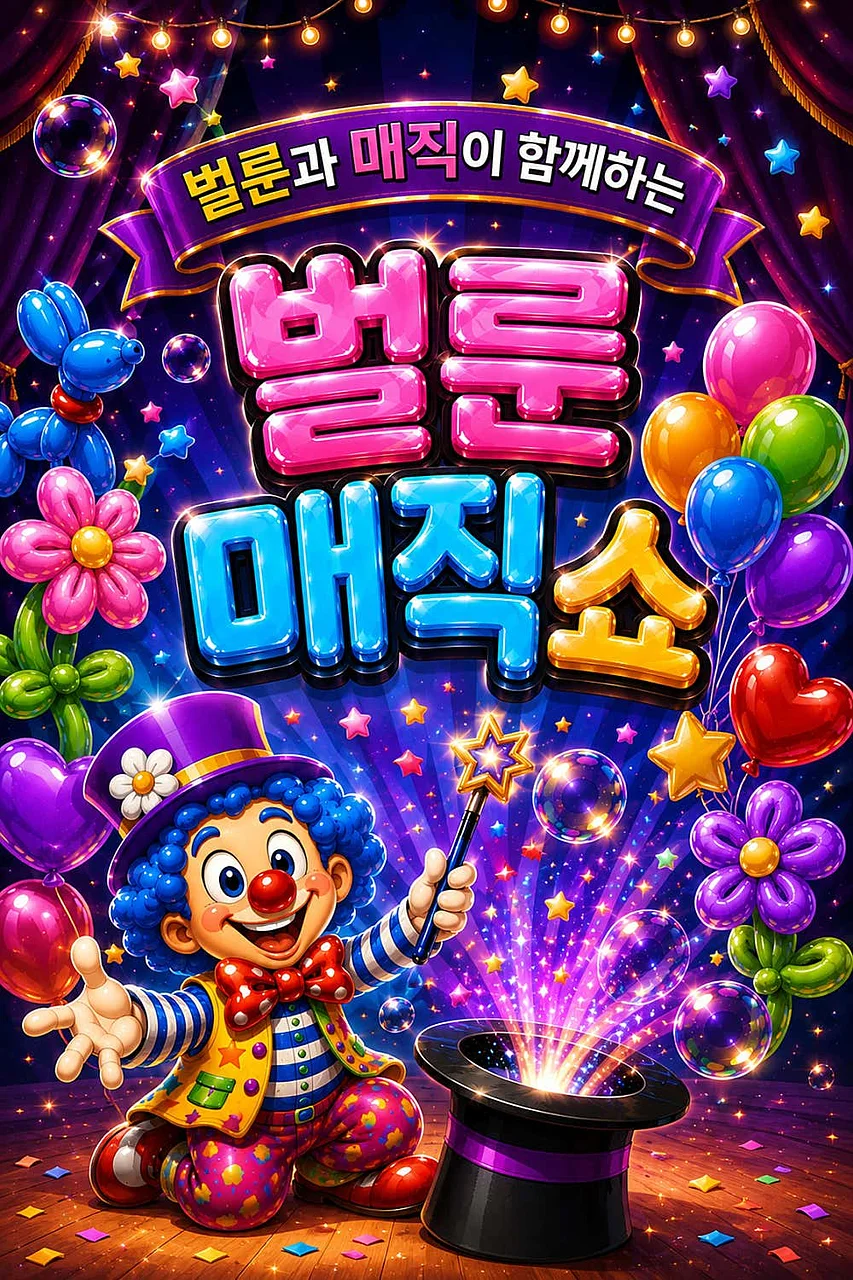 벌룬 매직쇼 [부산 강서]