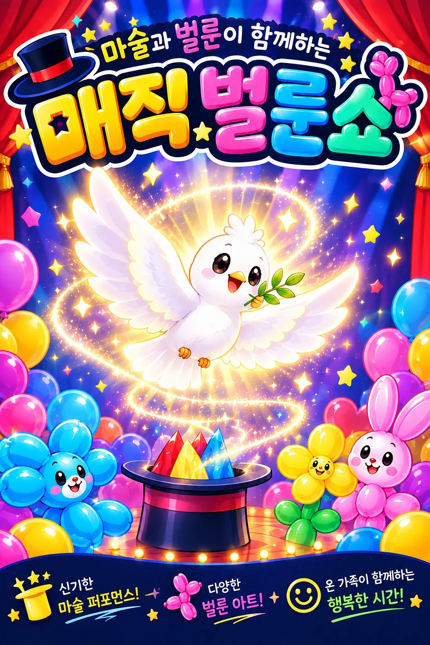 매직 벌룬쇼 [서산]