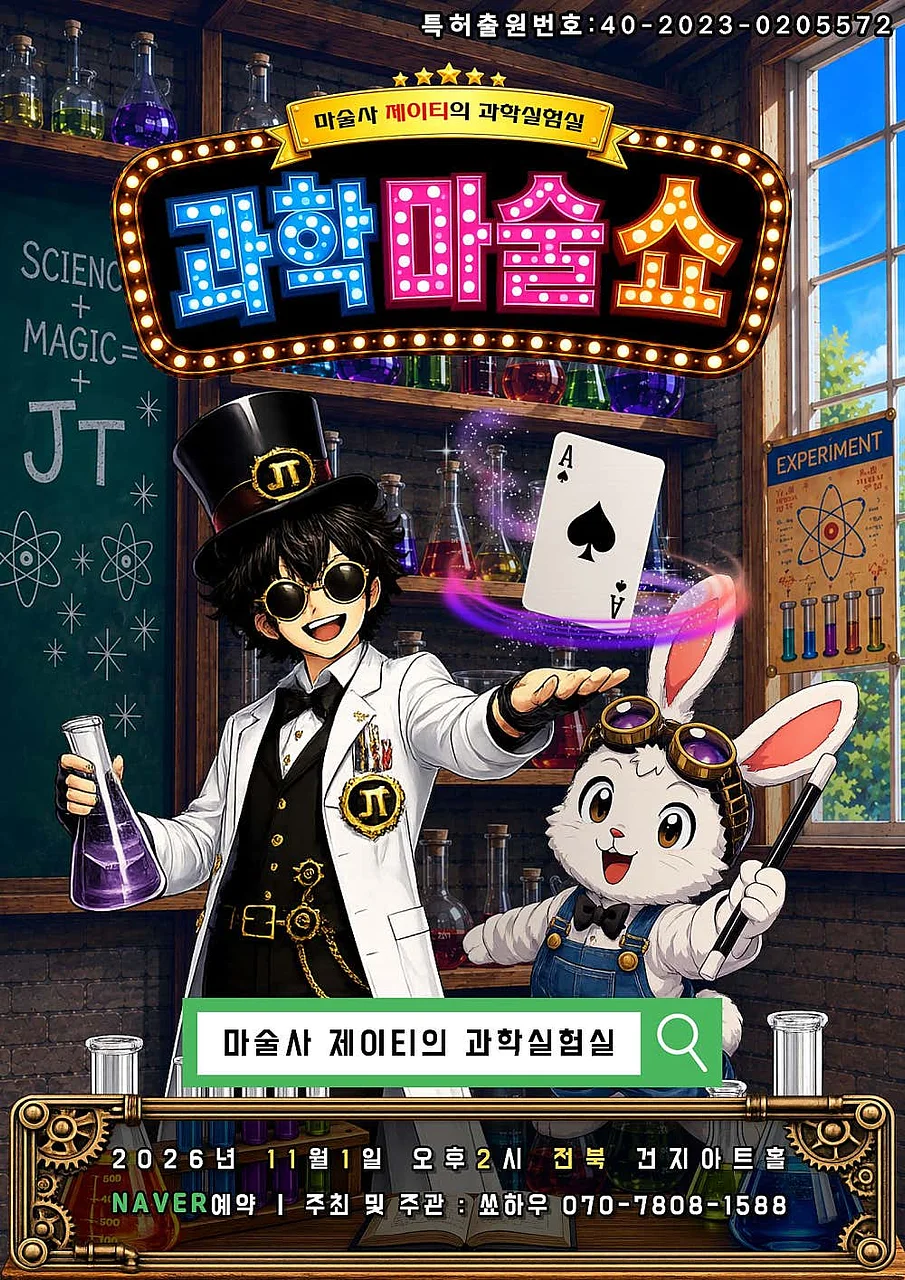 마술사 제이티의 과학실험실: 과학마술쇼 [전주]