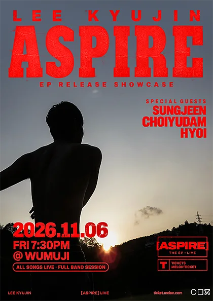LEE KYUJIN’s EP ASPIRE RELEASE SHOWCASE
