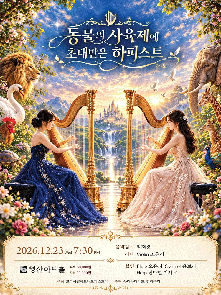 동물의 사육제에 초대받은 하피스트